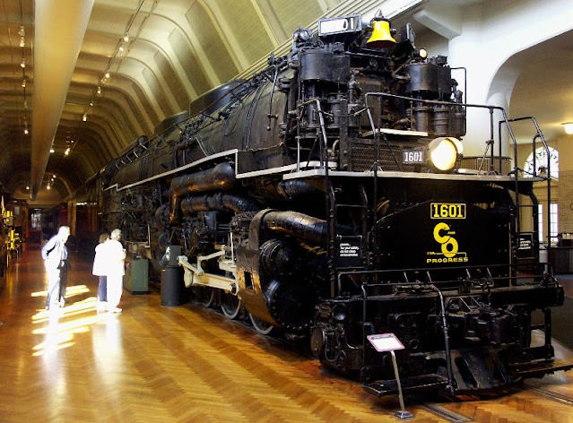 #14 A Chesapeake and Ohio 2-6-6-6 Allegheny, built by the Lima Locomotive Works in the 1940s