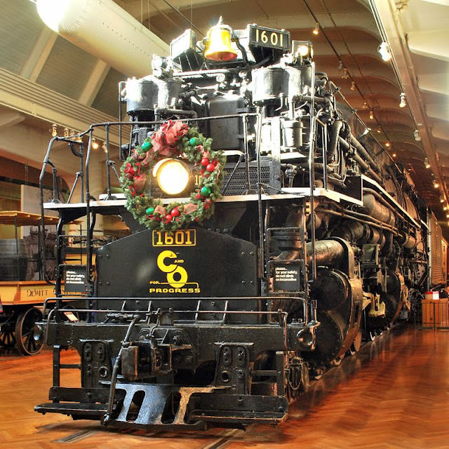 #21 C&O 1601 Allegheny locomotive