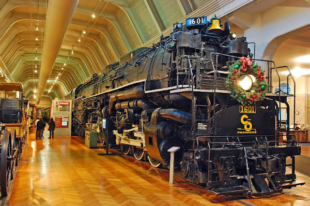 #22 C&O no. 1601 Allegheny locomotive at The Henry Ford Museum