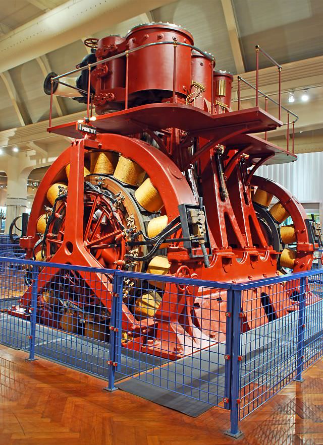 #2 1891 Edison general electric 500 Kilowatt dynamo no.4