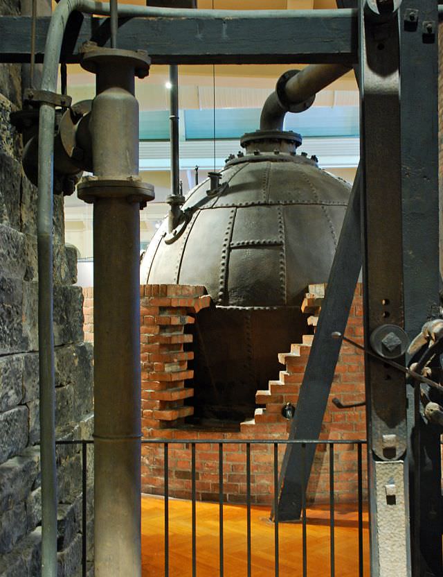 #33 World’s oldest surviving steam engine (circa 1760). An incredible Thomas Newcomen steam engine that was used to pump water out of a deep mine in England