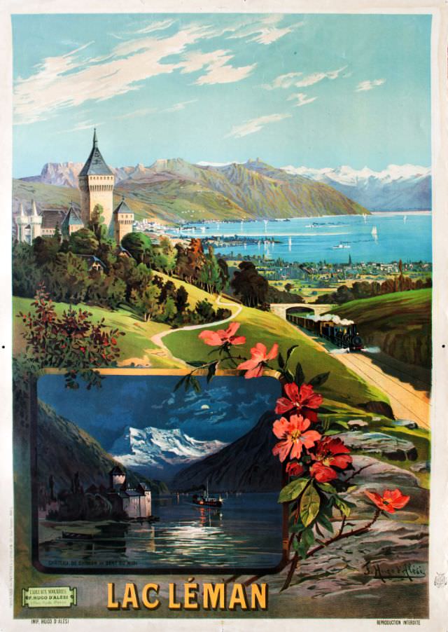 #6 Lac Leman, 1895