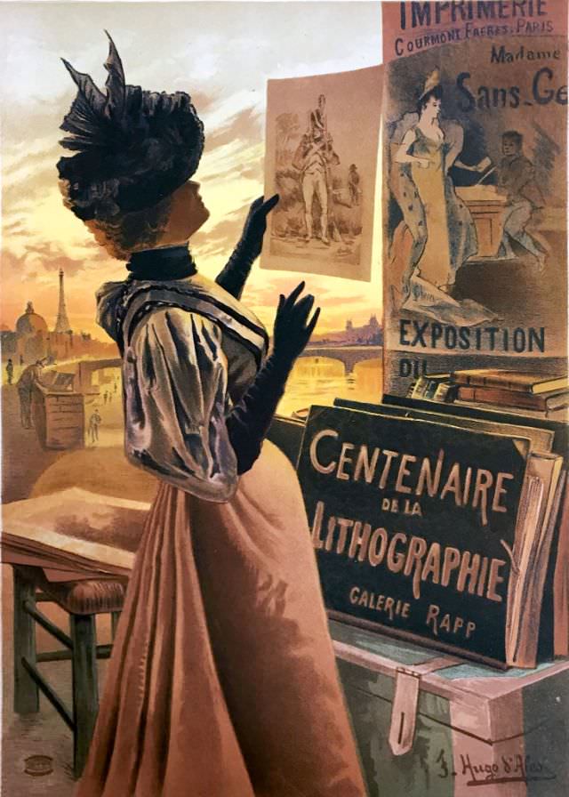 #8 Exposition du Centenaire de la Lithographie, 1897