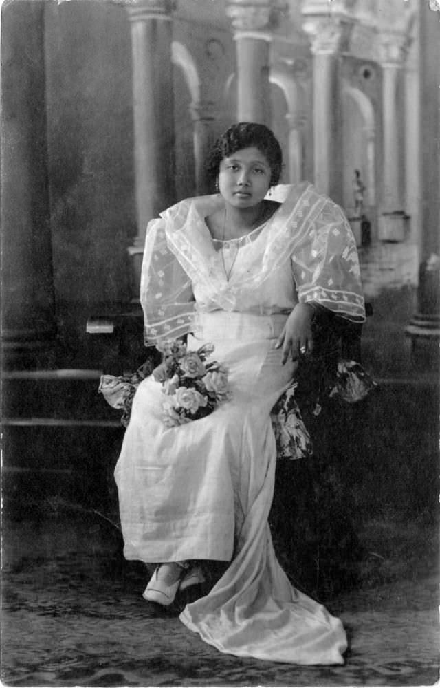 Stunning Vintage Portraits of Manila Ladies from the 1900s Fashion &; Culture