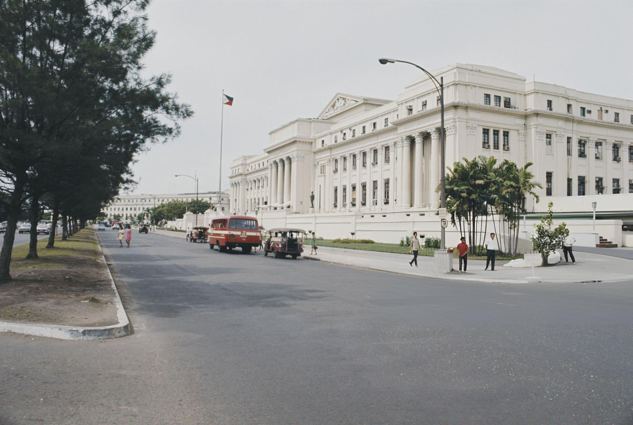 #21 The Congress of the Philippines building in Manila, July 1970.
