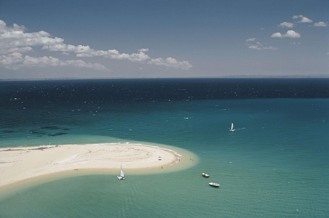 #31 Aerial view of Benigno Toda Jr.’s private islands in the Philippines, February 1973.