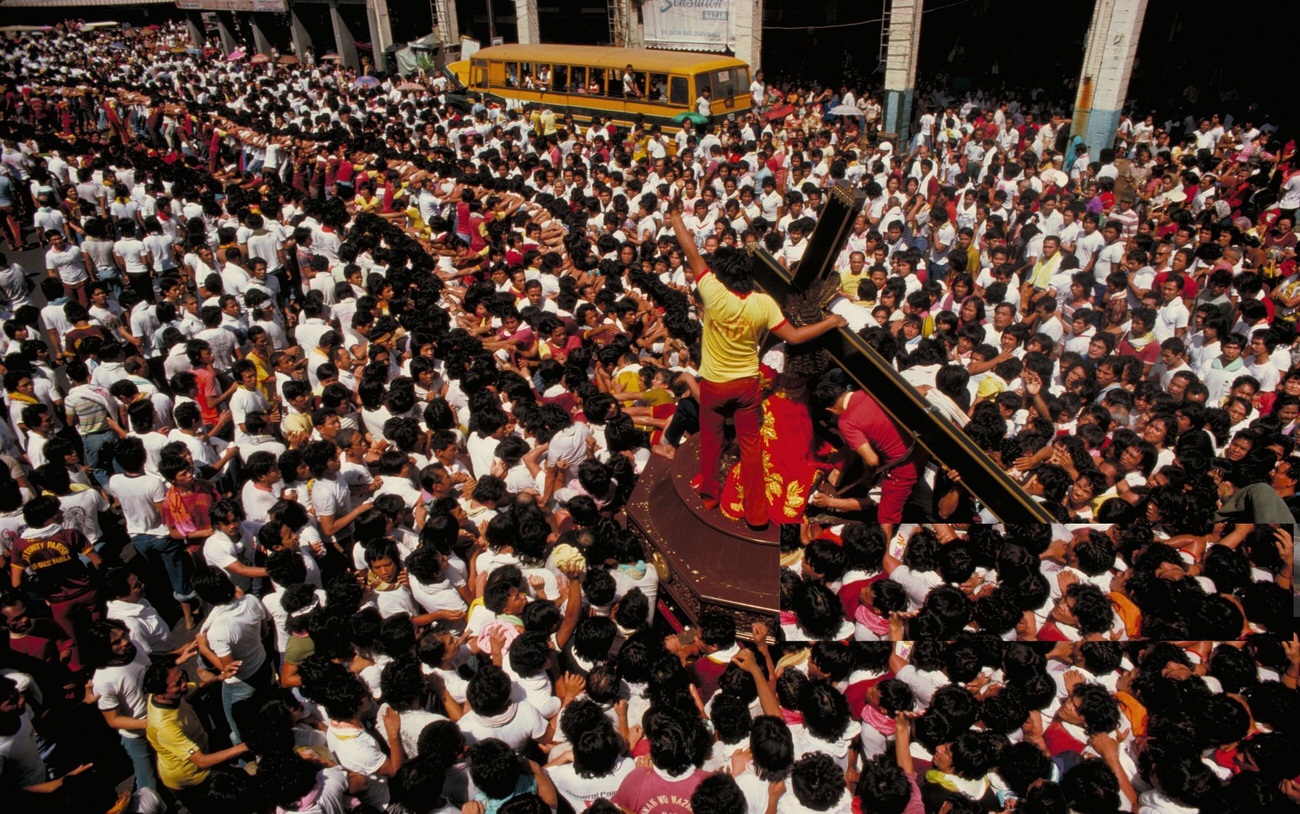 #46 Easter celebrations attract crowds in Manila, Philippines, in 1978.
