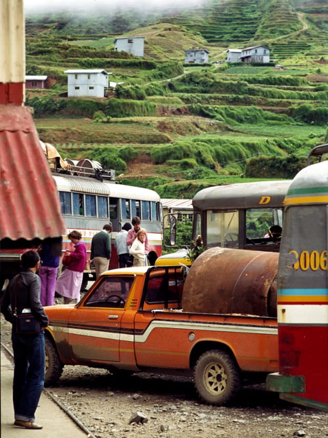 #14 The winding Halsema Highway, Philippines, 1980.
