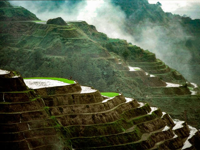 #4 Banaue Rice Terraces, Philippines, in December 1980.