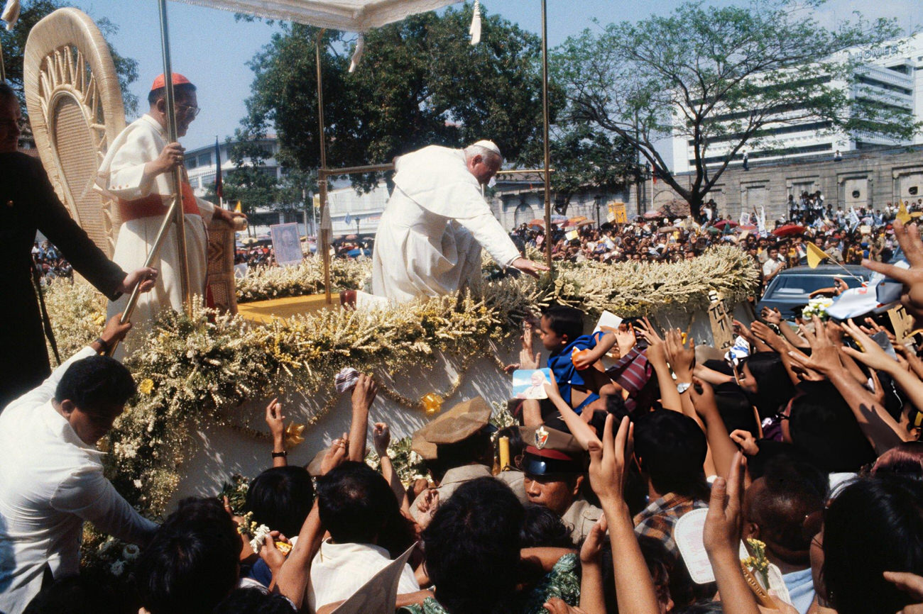 #60 Pope John Paul II’s visit to the Philippines.