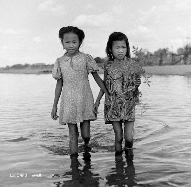 #13 Friends during a troubled time, north of Manila, Philippines, February 1945