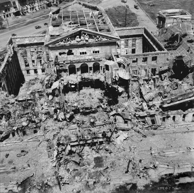 #20 Legislative Building, Manila, Philippines, WWII damage, September 1945