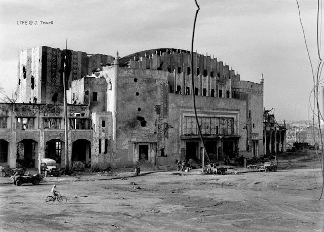 #24 Metropolitan Theater after the Americans took control, Battle for Manila, Manila, Philippines, February 1945