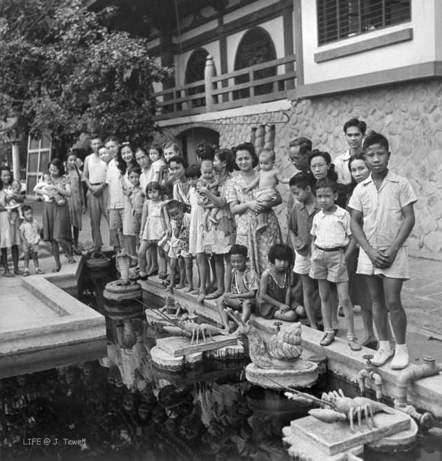 #48 O’Campo Pagoda, Quiapo, Manila, Philippines, February 1945