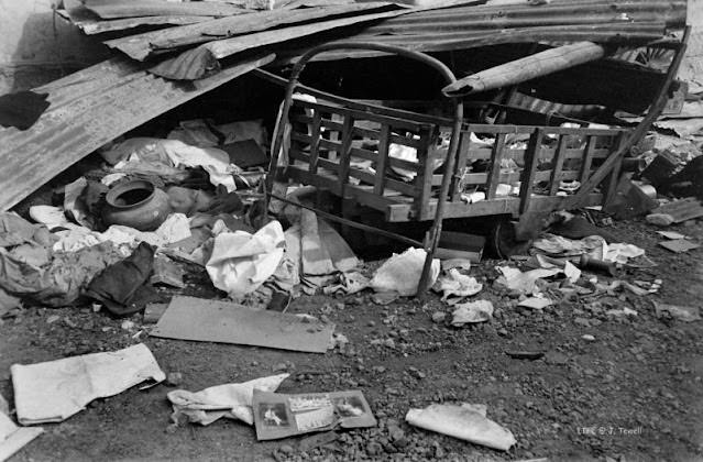 #50 Rubble that was Manila just after the Battle for Manila, March 1945