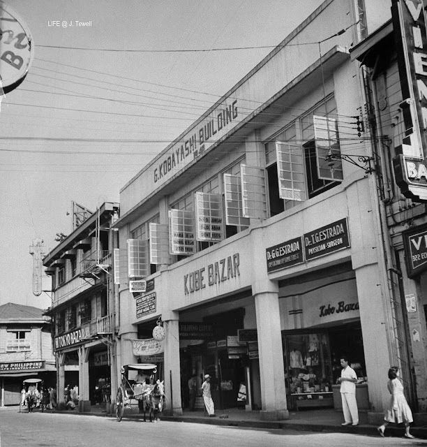 #57 G. Koba Yashi Building (1940) just before the bombing and invasion by the Japanese. Manila, Philippines, late 1941.