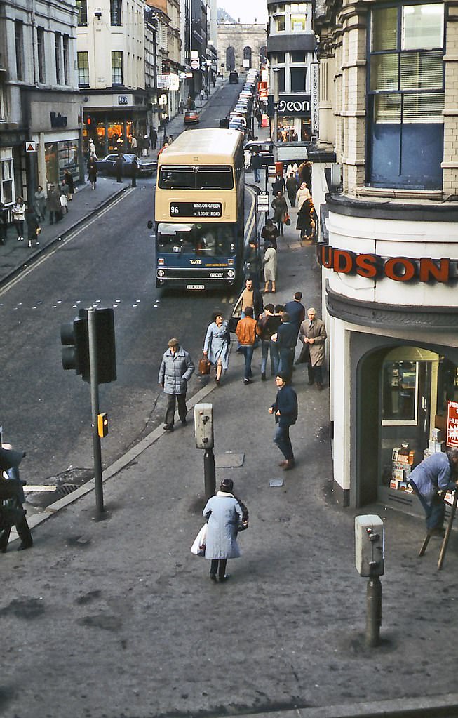#78 Lower Temple Street, Birmingham, 1980s.