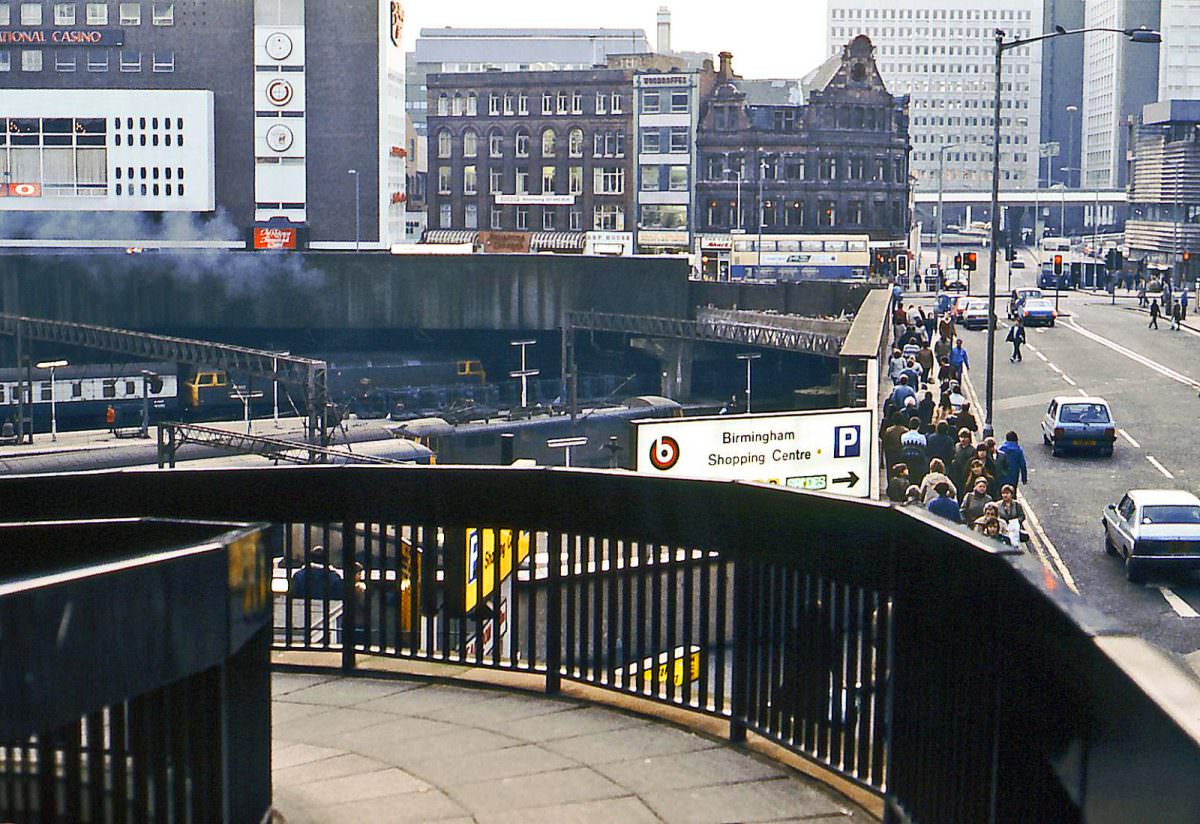 #80 Birmingham New Street Station, 1980s.