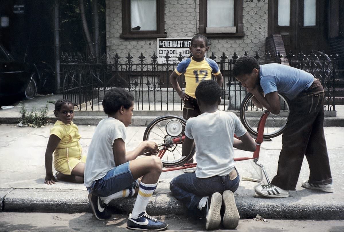 #9 Fix Bike Citadel of Hope – Palmetto St., Bushwick, Brooklyn, 1982