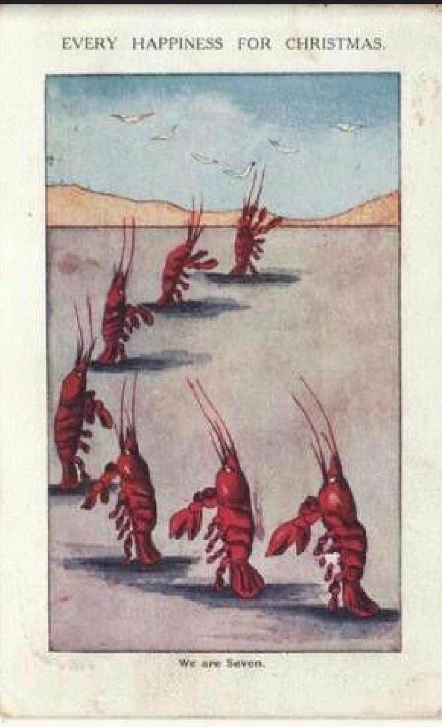 Hilariously Bizarre Christmas Cards from the Victorian Era featuring Animals Artworks