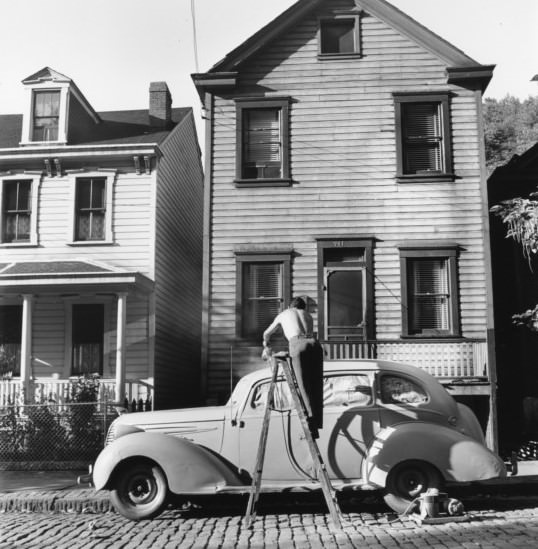 #35 Saline Street. Pittsburgh, Pennsylvania, 1950
