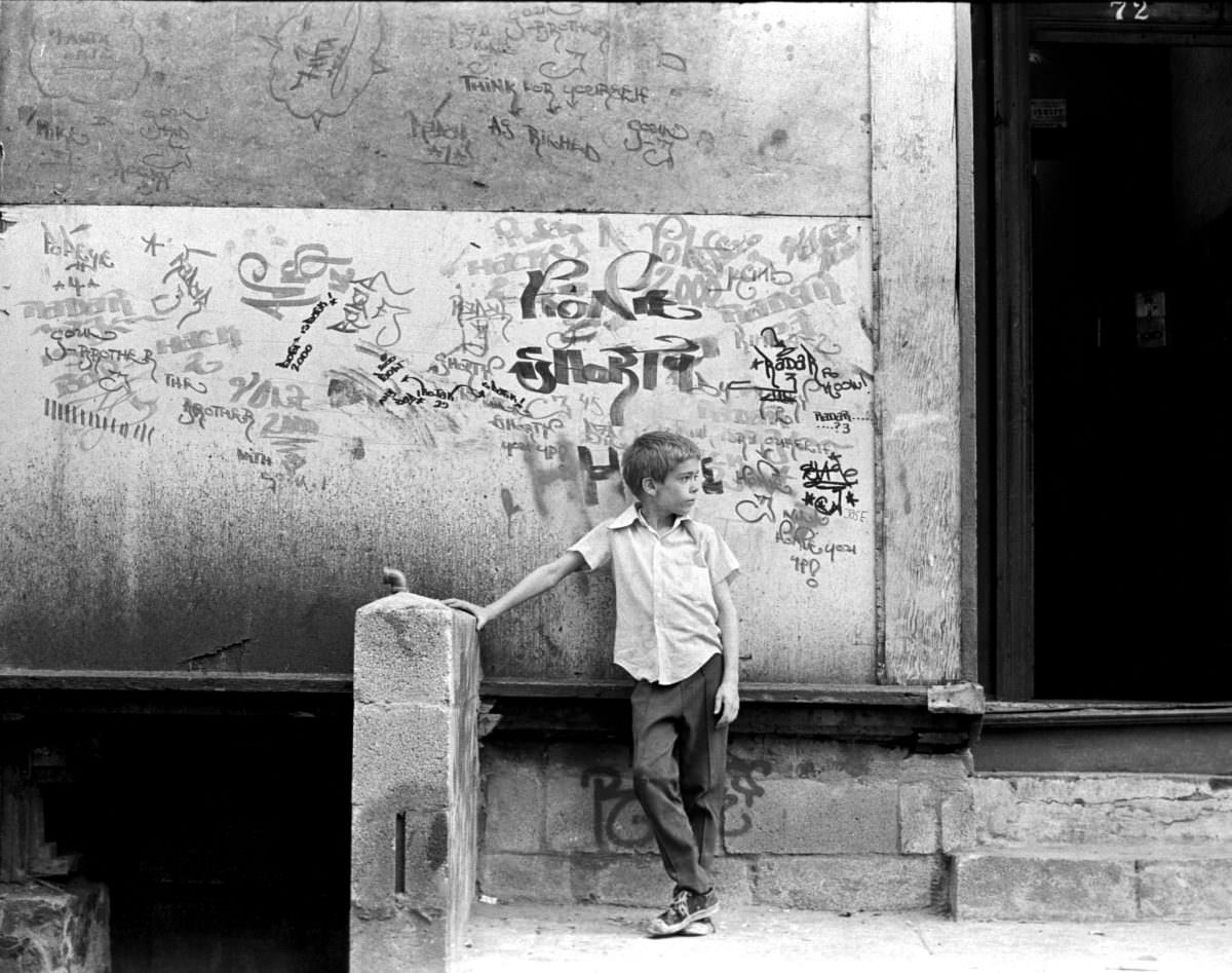 #6 Fernando on East 3rd Street, 1974.