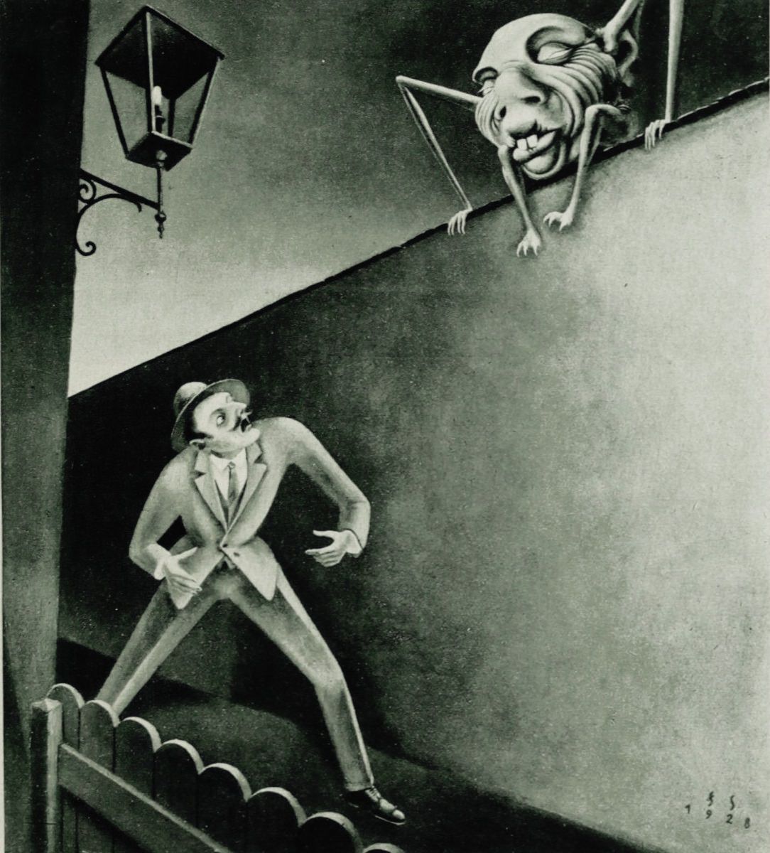 Franz Sedlacek (1891-1945), ‘Der Kobold’, ”Die Bühne”, , 1929.