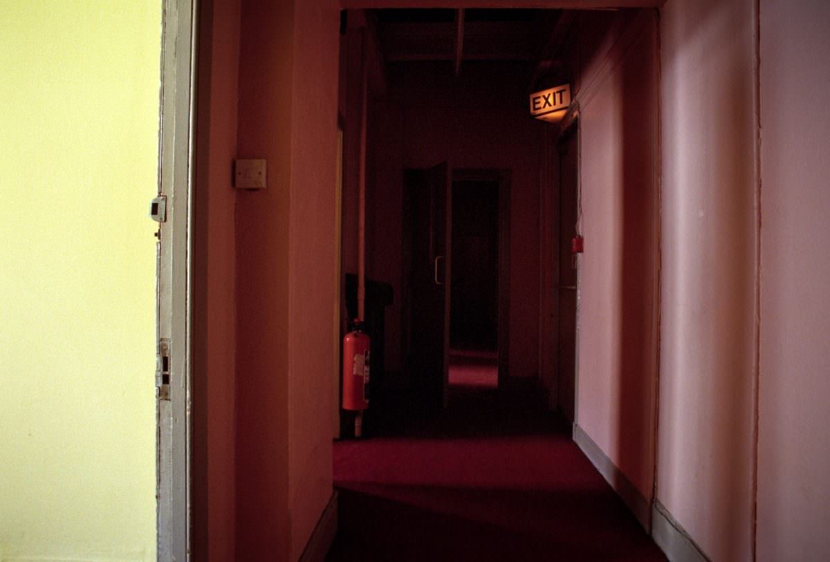 #11 This section of the hotel on the second floor was supposedly haunted.