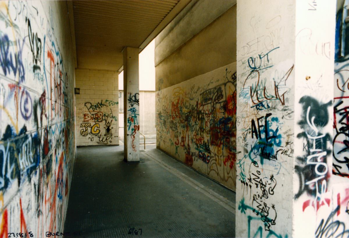 #41 Graffiti, Burne St, Lisson Grove, 1987