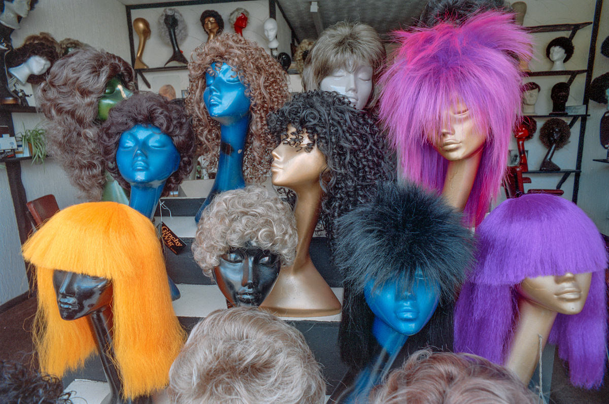 #11 Women’s Wigs, High Rd, Leyton, Waltham Forest, 1989