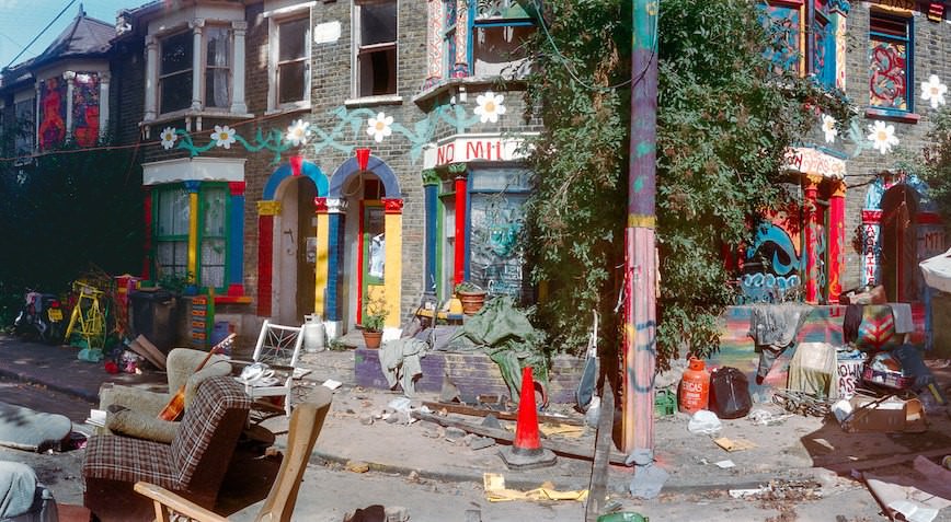 #2 M11 Link Campaign, Claremont Rd, Leyton, Waltham Forest, 1994