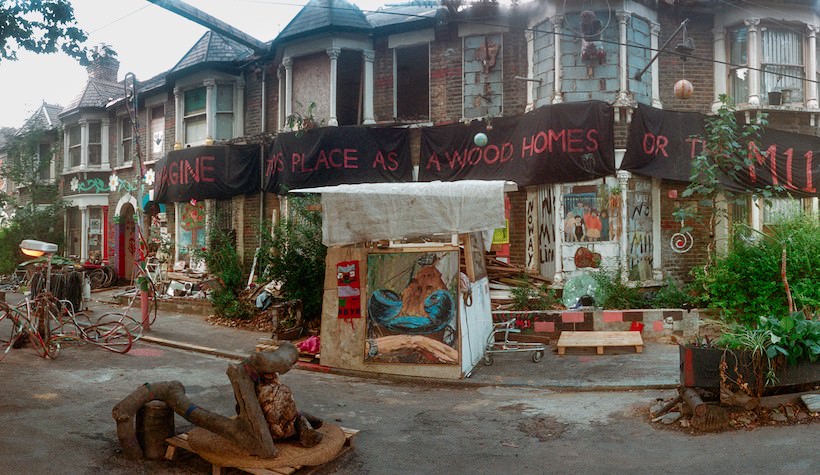 #8 M11 Link Campaign, Claremont Rd, Leyton, Waltham Forest, 1994