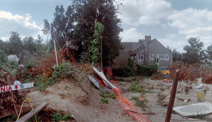 #9 M11 Link Campaign, Claremont Rd, Leyton, Waltham Forest, 1994