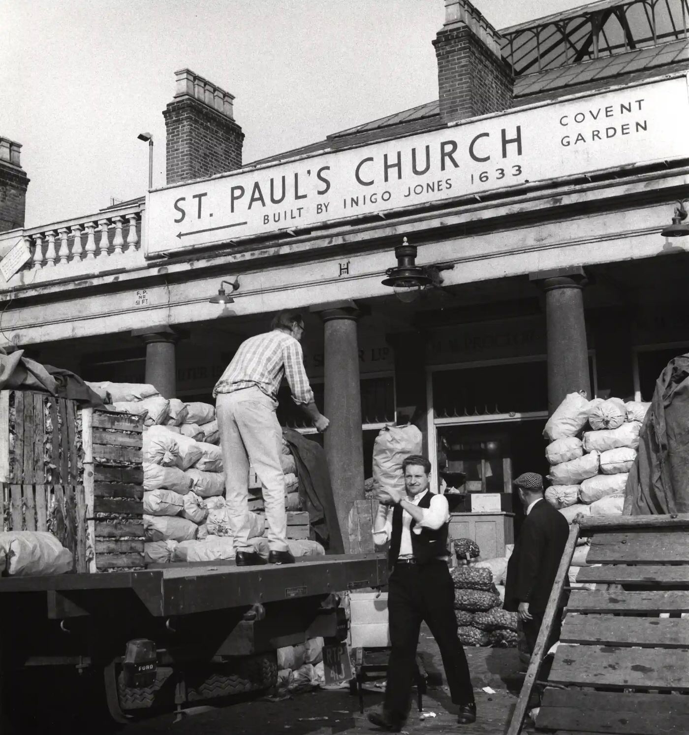 #3 Butcher at Smithfield Market, London, 1970s St. Paul’s, Covent Garden Market, London, 1970s