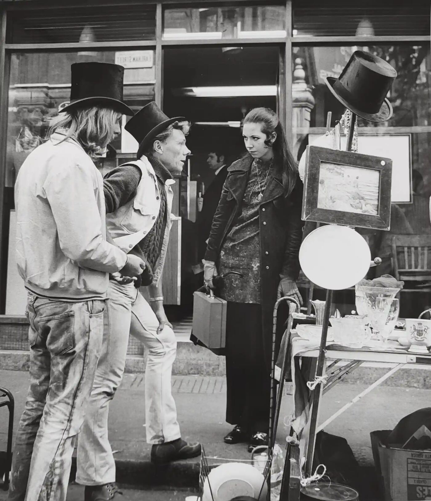 #9 Charing Cross Road Market, London, 1972