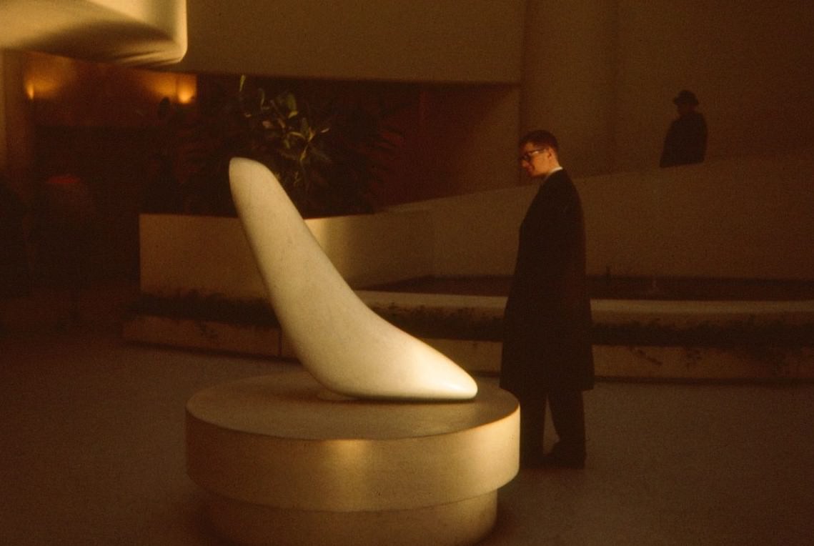 #10 Guggenheim Museum soon after it opened, 1960.