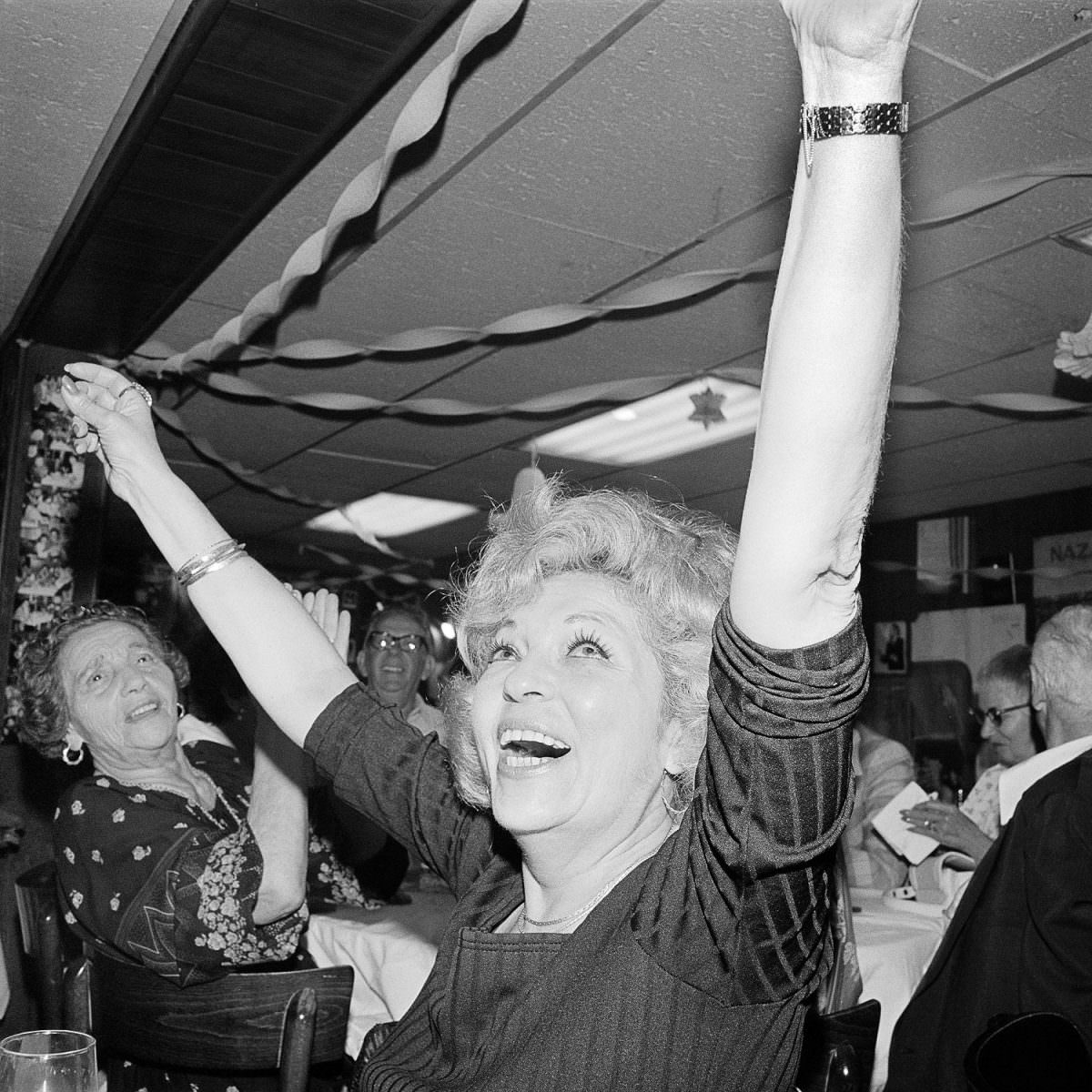 #4 Mom at Sammy’s Roumanian, 1978
