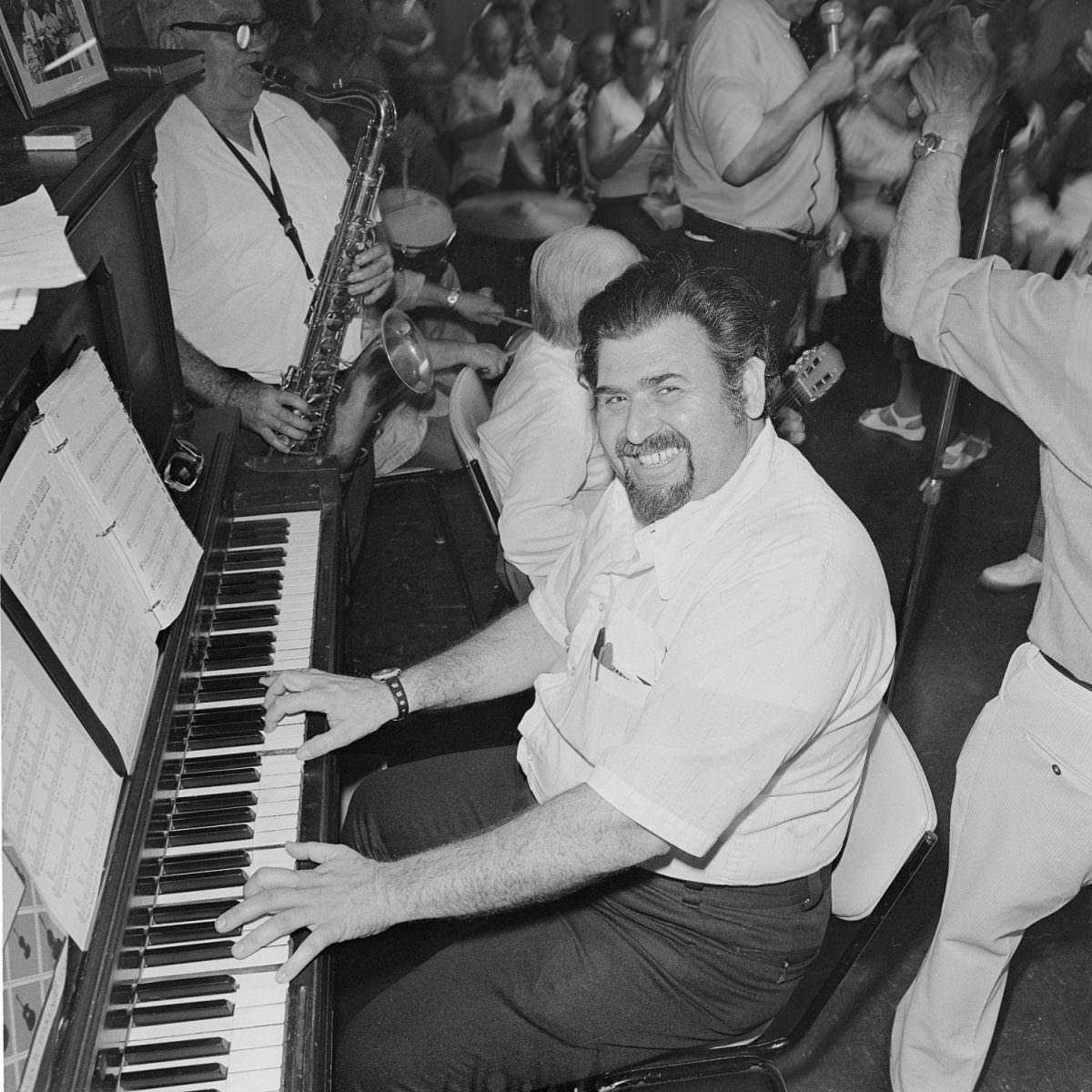 #6 Piano Player at Henry Street Settlement Good Companions Senior Center, 1978