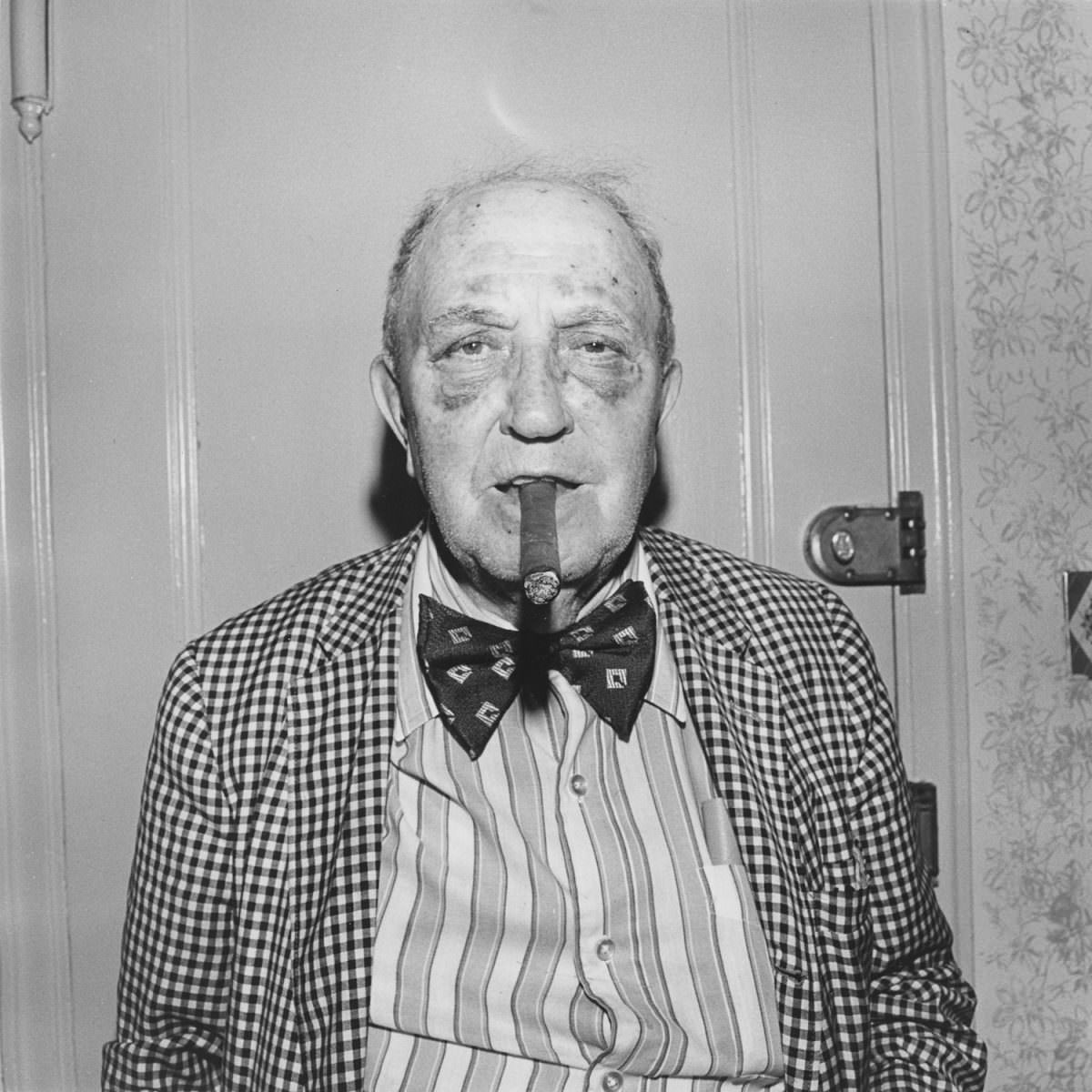 #9 Mr Katz was mugged by two kids who found him dozing in front of his TV in his living room, 1978