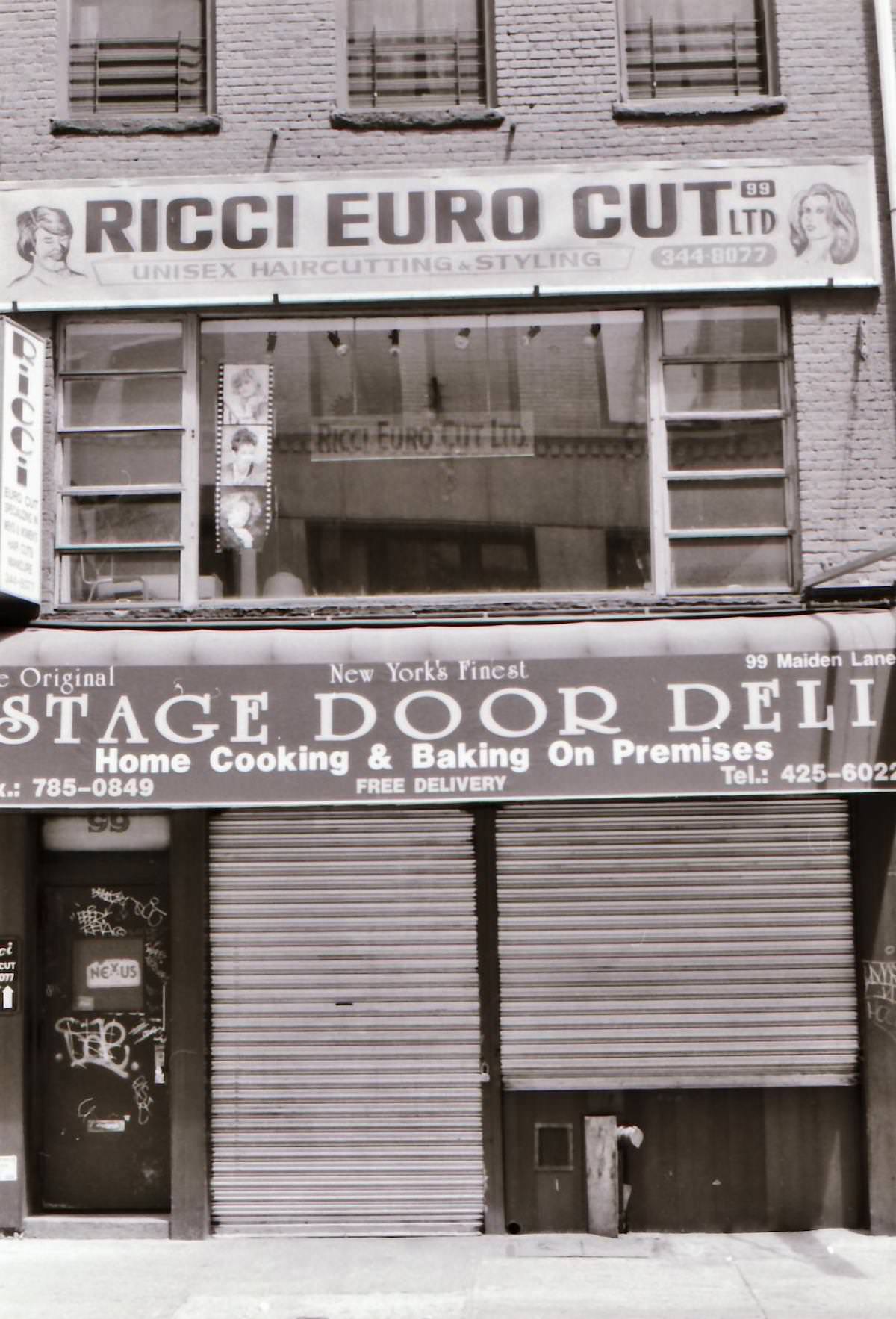 #10 Stage Door Deli, 1997