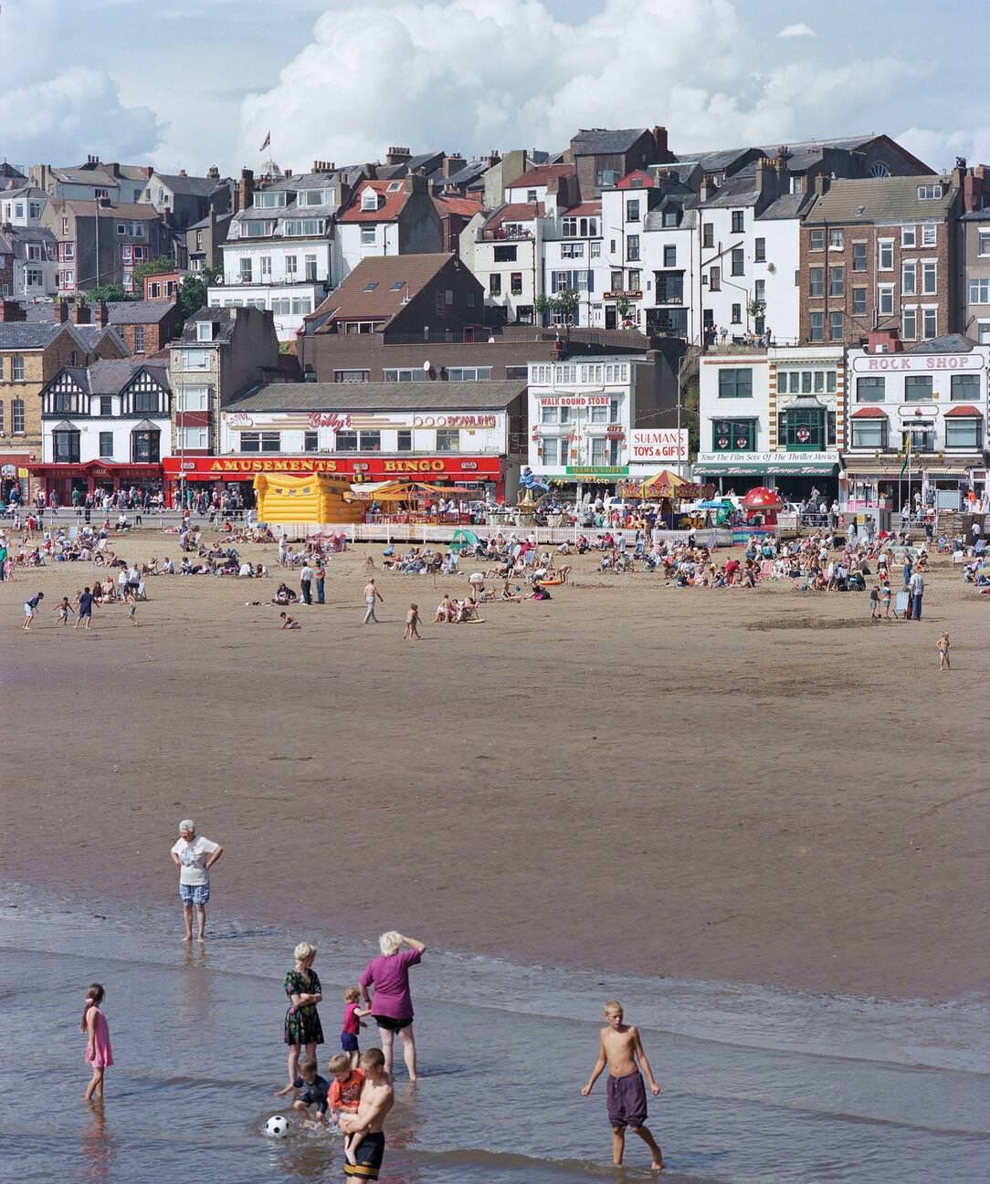 #3 The beach and sea front at Scarborough, 1990s