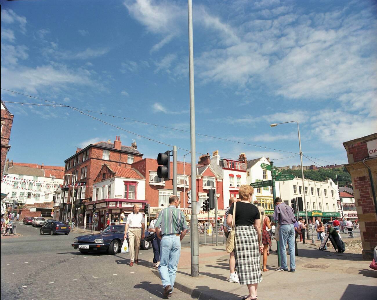 #4 The beach and sea front at Scarborough, 1990s
