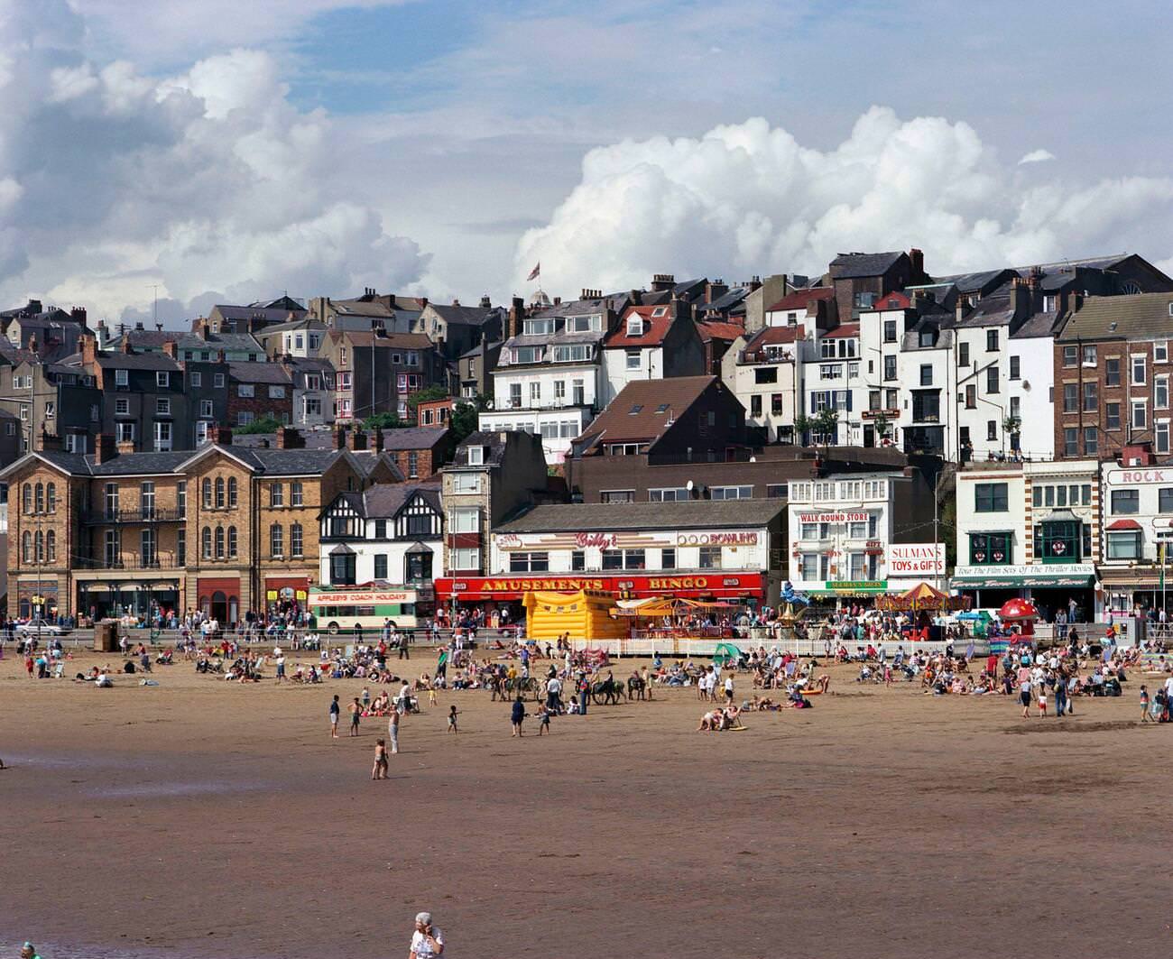 #6 The beach and sea front at Scarborough, 1990s
