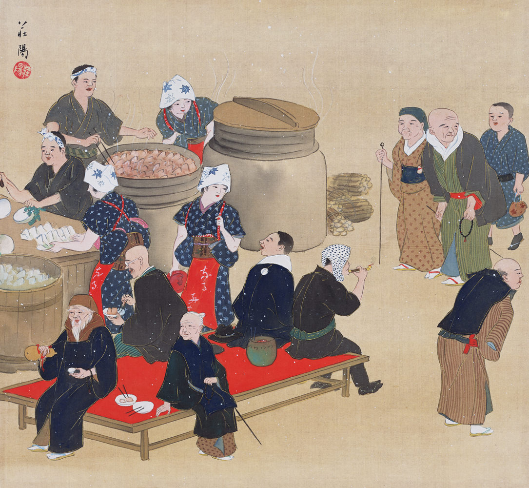 Stunning Silk Paintings depicting different Miyako Festivals of Kyoto, Japan from the 1920s Artwork
