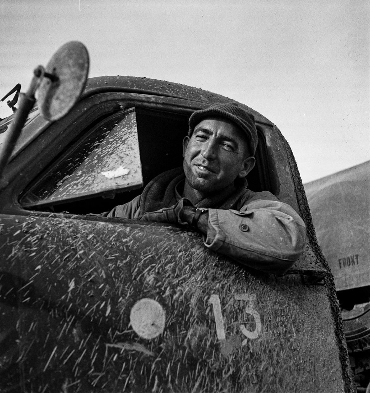#9 Private Charles Nasholts of Auburn, New York, a mechanic in civilian life.