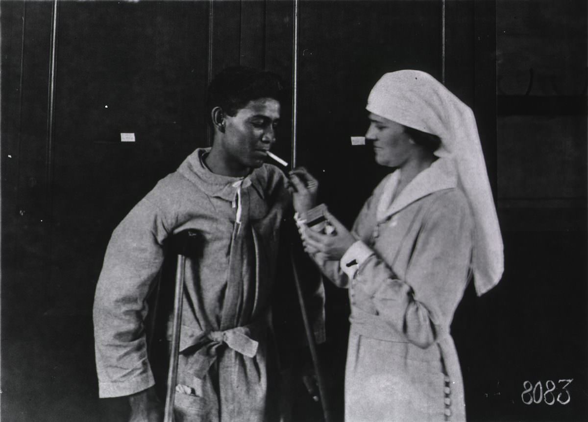 #23 U. S. Army Base Hospital Number 41, Paris, France- A Mexican Fighting for America