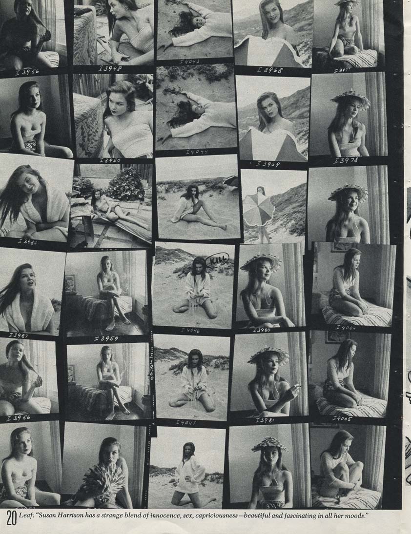 Susan Harrison has a strange blend of innocence, sex, capriciousness -beautiful and fascinating in all her mood