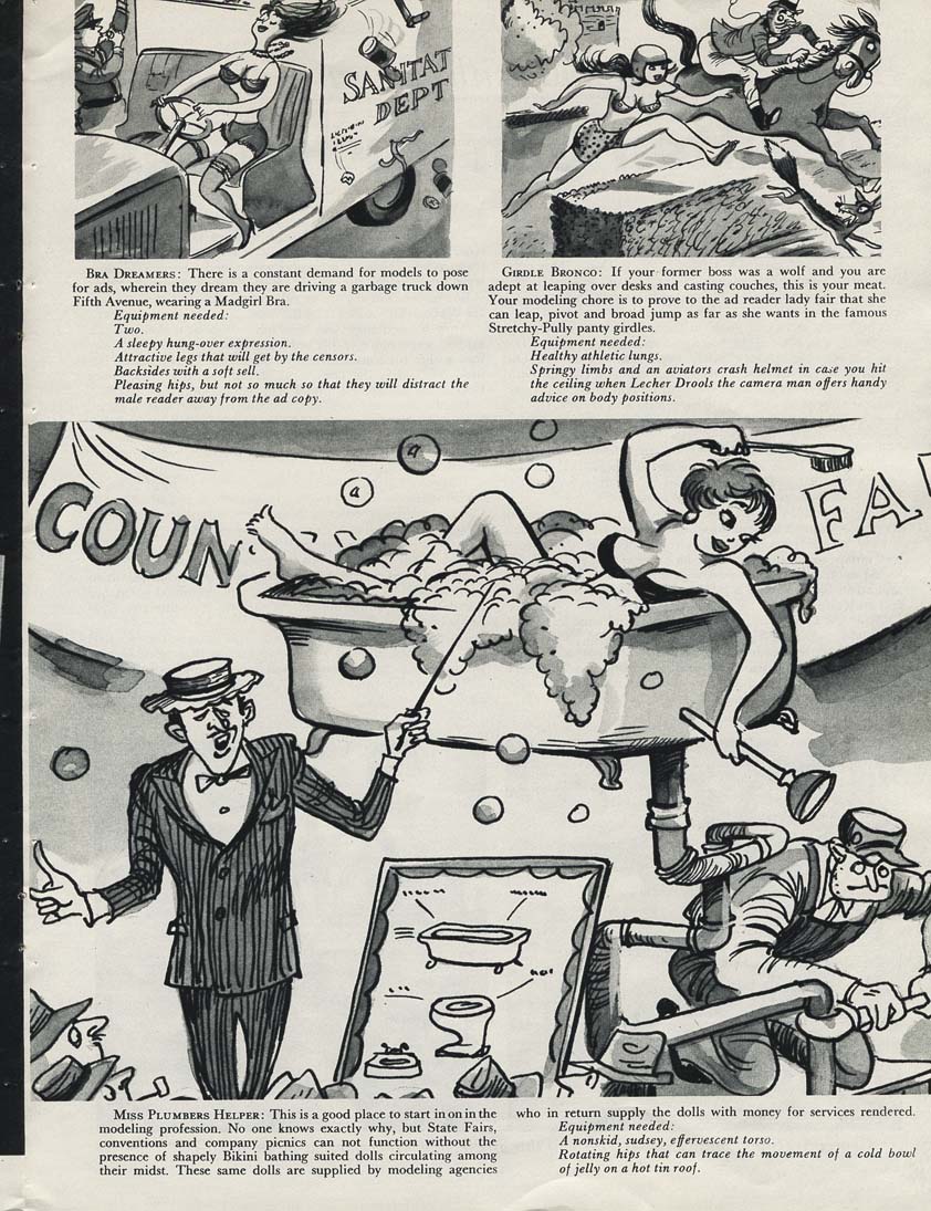 A Guide to Girl Watching: A 1959 Magazine about Stalking and Predator Behavior in a Seriously Misguided Attempt at Hu