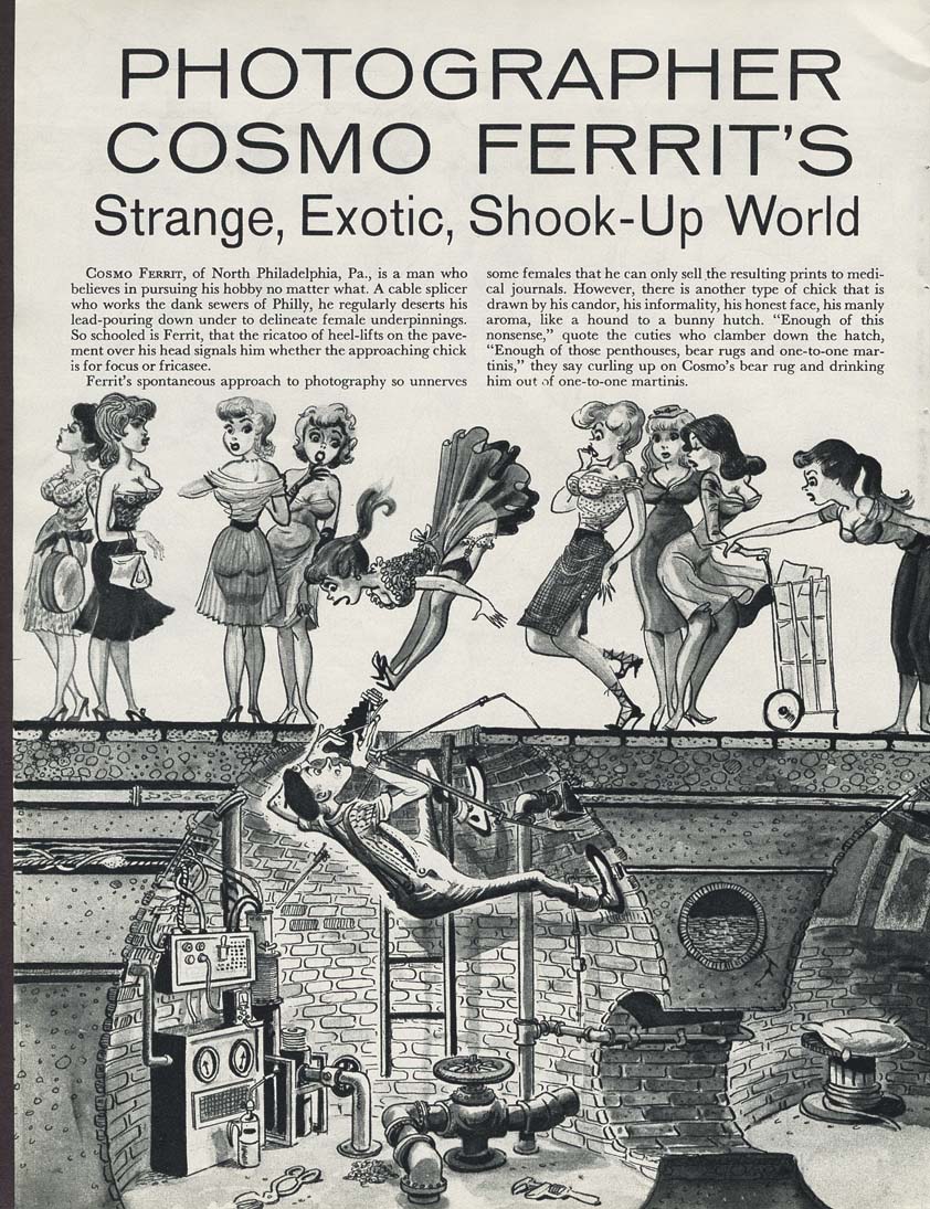 A Guide to Girl Watching: A 1959 Magazine about Stalking and Predator Behavior in a Seriously Misguided Attempt at Hu