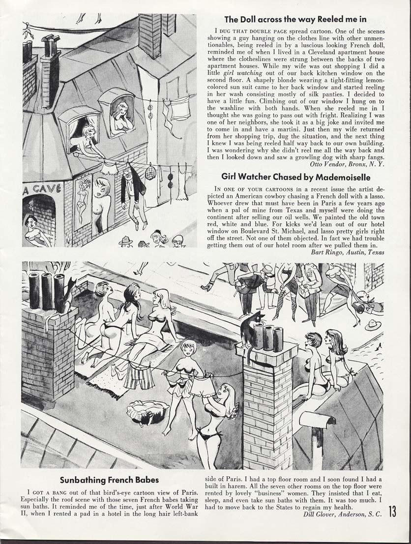 A Guide to Girl Watching Part 2: A 1959 Magazine That Gives Creepy Tips to Stalk Girls Weird